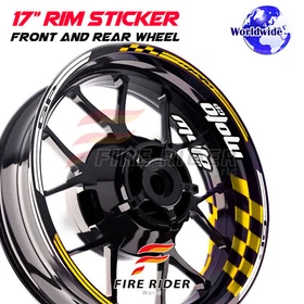 17'' Purple Wheel Rim Decals GP01 Kit For Kawasaki VULCAN S 650 EN650 15-20 16