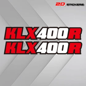 For Kawasaki KLX400R Motorcycle Swing Arm Decal Sticker Graphics Kit 2pcs