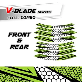 For Yamaha YZF-R1M 15-24 23 22 21 20 Motorcycle Inner Rim Sticker B01B Red