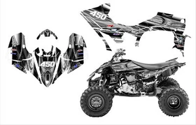 2014 - 2025 Yamaha YFZ 450R 450SE graphics wrap kit 24 mil racing vinyl #2001