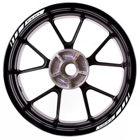 For Yamaha FZ07 MT07 MT-07 Stripes Rim Stickers 17 inch Edge Tape Blue