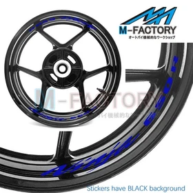 Rim Wheel Decal Stickers Stripe 17'' For Kawasaki NINJA 650R 2006-2018