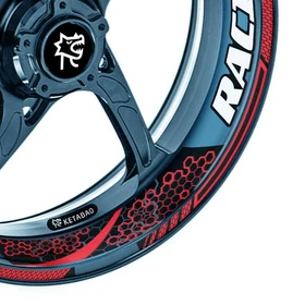 Racing BP 17 inch Rim Wheel Stickers Decals For Honda CBR650R 19-20