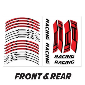 JAZZ19 17'' Rim Wheel Stickers Decal Graphic Kit Set For Honda CB650R 19-20