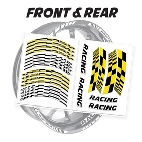 GP14 17'' Rim Wheel Stickers Decal For Kawasaki Ninja ZX-10R 04-20 19 18 17 16