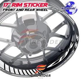 17 inch Rim Sticker Letters Decal C For Honda CBR 650F 14 15 16 17 18