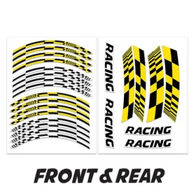 GP14 17'' Rim Wheel Stickers Decal Kit For Honda CBR1000RR-R Fireblade SP 20-21
