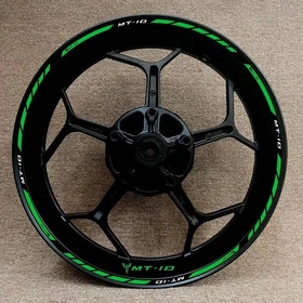 For Yamaha MT-09 MT09 MT 09 Wheel Hub Rim Decorative Decal Reflective Sticker