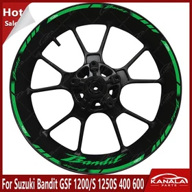 17Inch For Suzuki Bandit GSF 1200/S 1250S 400 600 Accessories Wheel Sticker Set