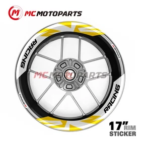 17'' Rim Wheel Sticker Vinyl Decal S09 For Yamaha FZ8 FZ09 MT01 MT07