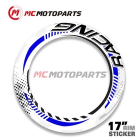 17'' Rim Protection Sticker PRO For Yamaha FJR1300 MT03 MT07 MT09 MT10 MT125