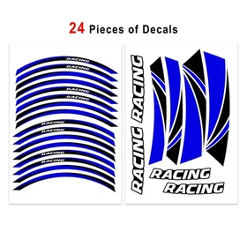 For Suzuki Bandit GSF 1250 07-18 17 Inner Wheel Stickers Stripe GP08 Racing