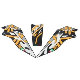 Benelli TRK 702X 2023-24 Motorcycle Anti slip Side Fuel Tank Pad Rubber Sticker