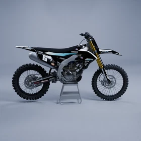 Simple - Yamaha YZ125 YZ250 YZ250F YZ450F Full Graphics Kit Custom Decals