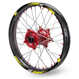 21" 18" A01B Stripe Dirt Bike Wheel Rim Stickers For BETA 400 RS 2011, 2013-2014