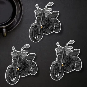 Yamaha MT-03 2020-2025 Stickers - Set of 3 Kiss-Cut Motorcycle Decals
