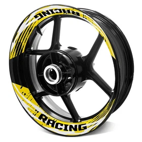 17 inch Vinyl Wheel Rim Stickers S21W For Yamaha FZ09 MT-09 18 19 20 21