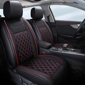 For Honda Civic Car Seat Covers Leather Full Front & Rear Set Cushion Protector