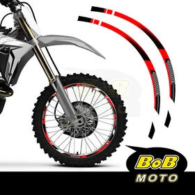 RED ARROW Wheel Stickers Decals Dirt Bike For Honda CRF 450L 2019-2020 19 20