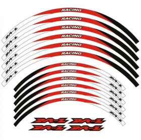 "18 "21 RIM WHEEL STRIPES TAPE STICKERS FOR SUZUKI DRZ 400E DR-Z 400S DRZ 250
