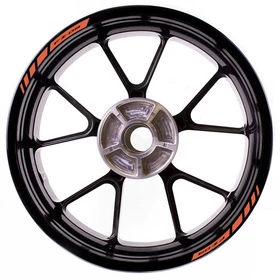 For Yamaha FZ09 MT09 MT-09 Stripes Rim Stickers 17 inch Edge Tape Purple