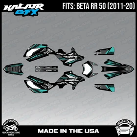 Graphics Kit for Beta RR50 (2011-2020) Rugged Series - TEAL