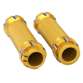 Aluminum Handlebar Hand Grips For Harley Dyna Super Glide T-Sport FXDX-T 2001-03
