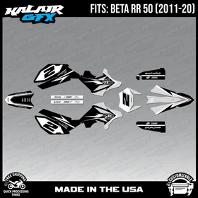 Graphics Kit for Beta RR50 (2011-2020) Razor Series - WHITE