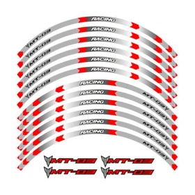 Motorcycle Rim Wheel Sticker Reflective Stripe Tape For Yamaha MT-03 MT03