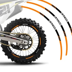 Green Dirt Bike MX Wheel Rim Sticker P03B For Suzuki DR-Z 400S 25 24 23 22 21 20