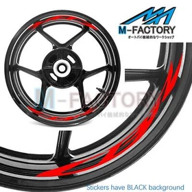 Rim Wheel Decal Stickers Stripe 17'' For Honda CBR650R CBR650F