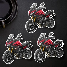 Yamaha MT-09 Tracer 2015-2017 Stickers - Set of 3 Kiss-Cut Motorcycle Decals