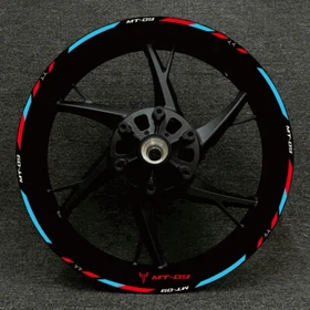 Decal Reflective Sticker Wheel Hub Rim Decorative For YAMAHA MT09 MT-09 17 inch