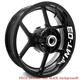 Wheel Rim Decal Letters Strips Stickers For Yamaha MT03 2018-2020