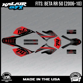 Graphics Kit for Beta RR50 (2006-2010) Prestige Series - RED-SHIFT