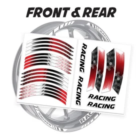 GB18 17'' Rim Wheel Stickers Decal Kit For Suzuki Bandit GSF 1250 07-18 17 16 15