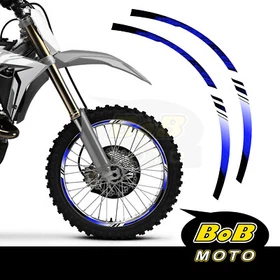 YELLOW SHADE Wheel Stickers Decals Dirt Bike For Suzuki RMZ 250 04-21 06 07 08