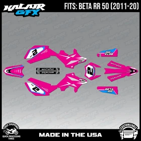 Graphics Kit for Beta RR50 (2011-2020) Flight Series - MAGENTA