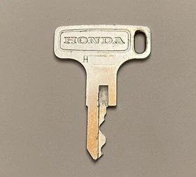 Honda Motorcycle Single Groove OEM Factory Pre-Cut Key H8078-H9609 H-T