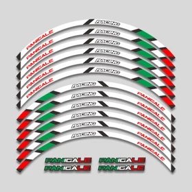 For DUCATI 899 959 1199 1299 Panigale V2 V4 S/R Wheel Rim Stripes Tape Sticker 