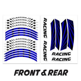 TTIN 17'' Rim Wheel Stickers Decal Graphic Kit For Yamaha FZ09 MT-09 18-21 20 19