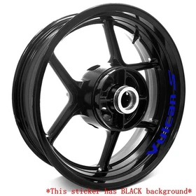 Wheel Rim Decal Letters Strips Stickers For Kawasaki VULCAN S 650 EN650 15-20