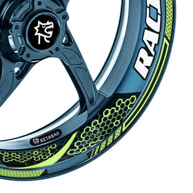 Racing BP 17 inch Rim Wheel Stickers Decals For Honda CB650R 19-20