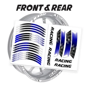 GB18 17'' Rim Wheel Stickers Decal Kit For Suzuki Bandit GSF 1250 07-18 17 16 15