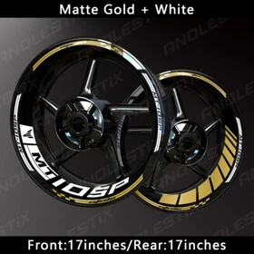 Reflective Motorcycle Wheel Sticker Rim Tape Decals Fits For YAMAHA MT10SP