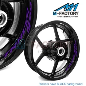 Wheel Decal 17'' Rim Sticker Tape Set For Yamaha TRACER 900 FJ-09 2015-2020