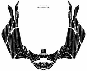Can Am X3 Maverick 2 Door Design Graphic Kit Wraps Decal Off Road 4x4 Flag 2017+
