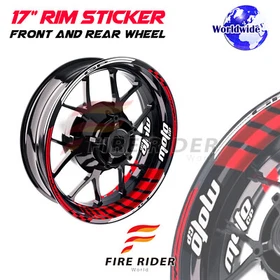 FRW Rim Sticker Decals 17 inch AA02 Set For Honda CBR1000RR FIREBLADE 18 19 20