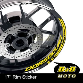 GREEN 17" Rim Stickers Decals Custom AA02 For Aprilia DORSODURO 1200 750 900 18
