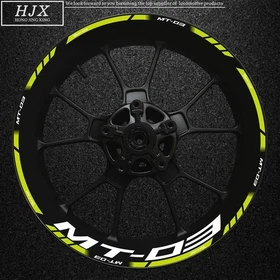 MT-03 Motorcycle Wheel Decal 17'' Rim Sticker Wheels Sticker For Yamaha MT-03